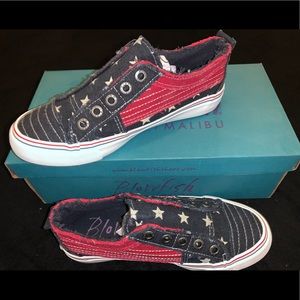 Stars and Stripes blowfish sneakers